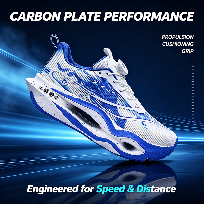 Running Shoe Carbon - أحذية رياضية للرجال مصنوعة من ألياف