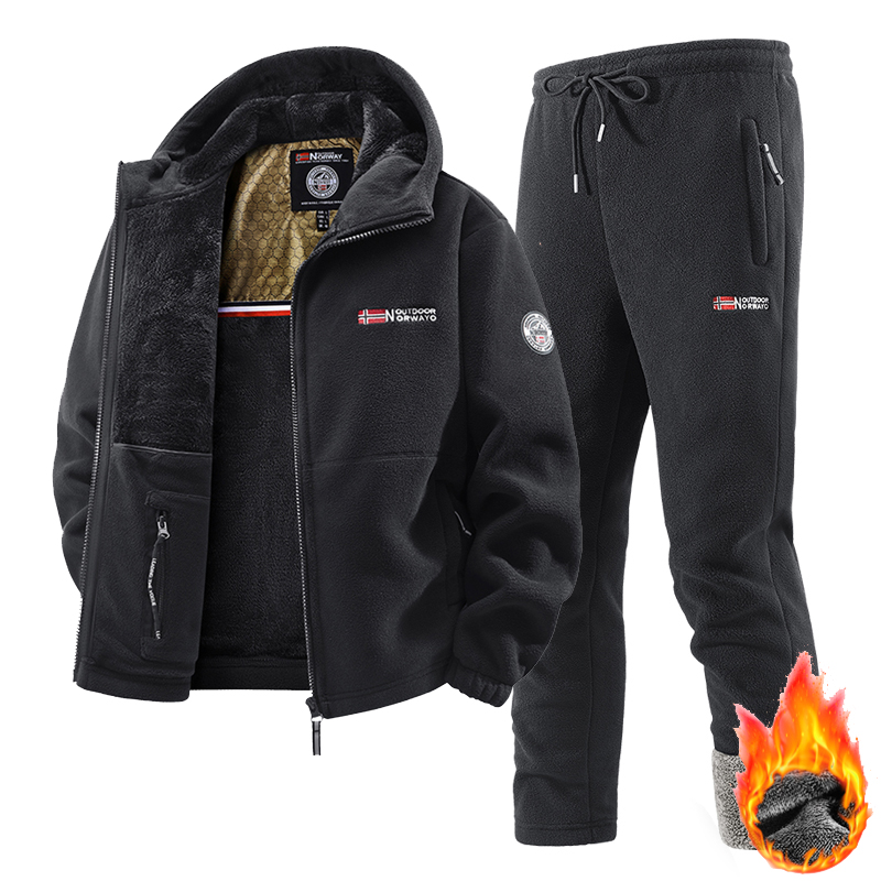 Running Gear Men - طقم ملابس رياضية شتوية جديد للرجال،