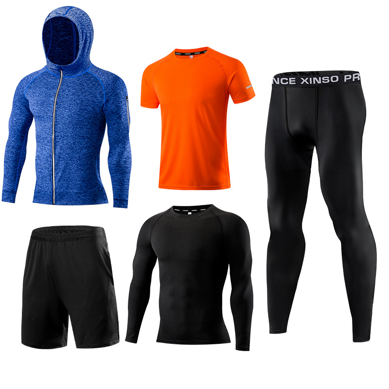 Running Gear Gym - طقم ملابس لياقة بدنية للرجال مكون