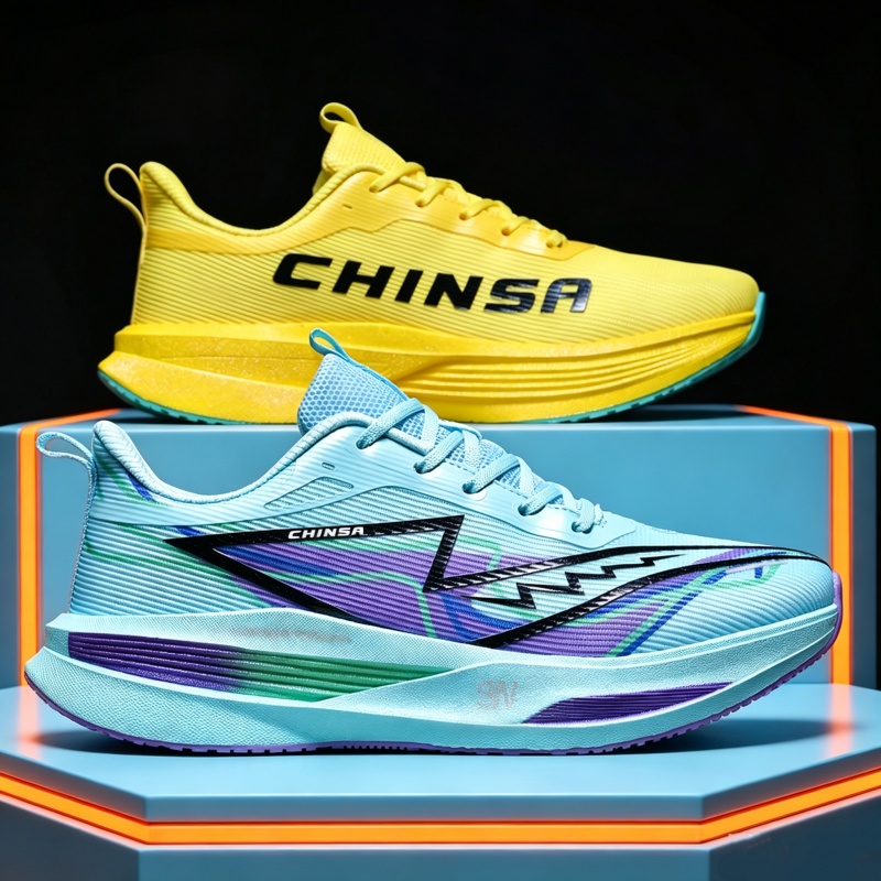 Running Shoe Carbon - أحذية رياضية للجري للرجال مع لوح
