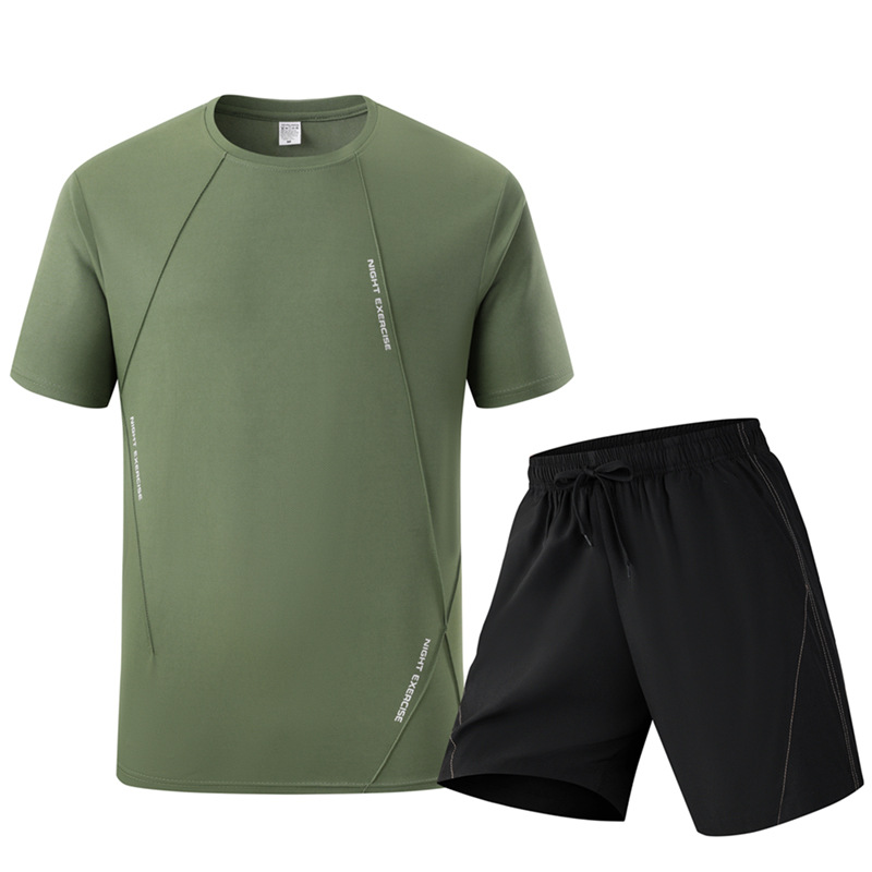 طقم رياضي صيفي للرجال سريع الج - مراجعة Running Gear Men وسعره