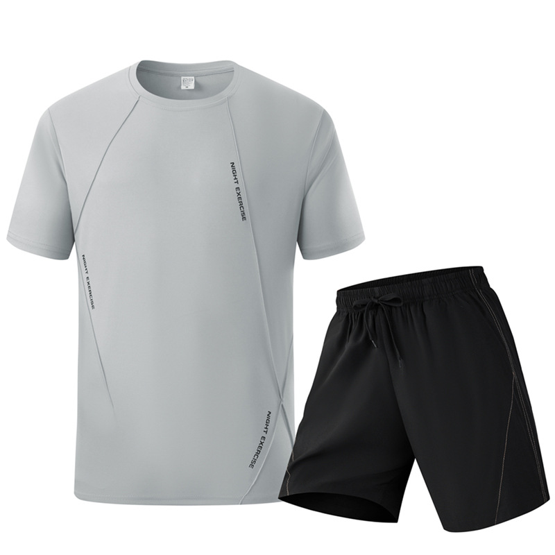 طقم رياضي صيفي للرجال سريع الج - مراجعة Running Gear Men وسعره