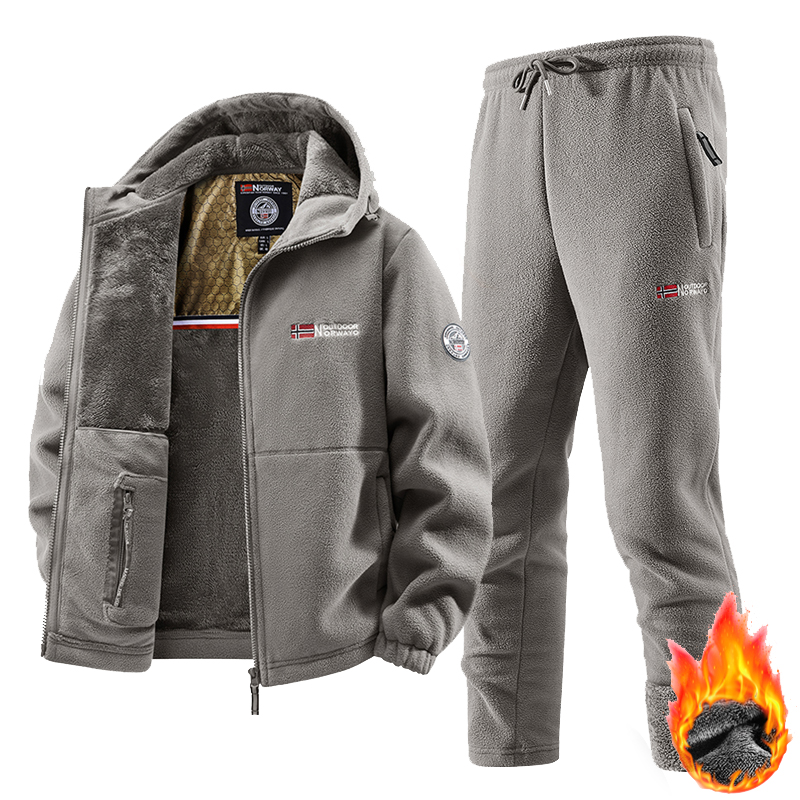 طقم ملابس رياضية شتوية جديد لل - مراجعة Running Gear Men وسعره