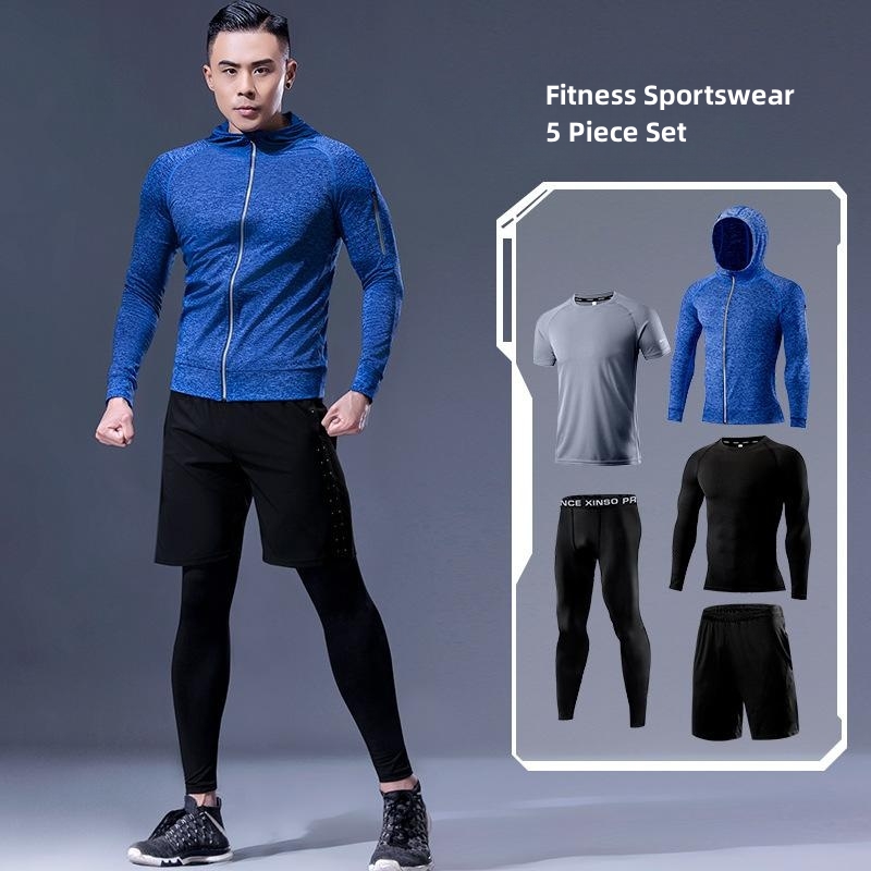 طقم ملابس لياقة بدنية للرجال م - مراجعة Running Gear Gym وسعره